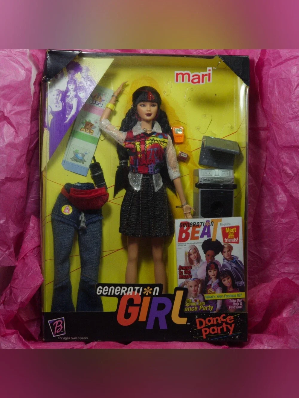 NRFB Vintage 1999 Barbie Generation Girl 